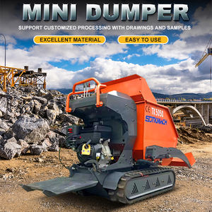 Harga bagus 0.5 Ton karet genggam Mini dilacak <span class=keywords><strong>Dumper</strong></span> dari pabrik Cina - Product Image 4