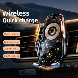 Support de téléphone de voiture intelligent à <span class=keywords><strong>induction</strong></span> rapide 15W, chargeur sans fil pour voiture, support de navigation pour téléphone de voiture, tendance 2025 - Product Image 2