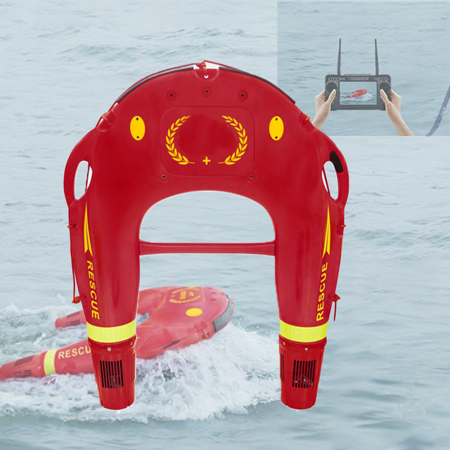 High-Speed Smart Water Rescue Robot Remote Control Lifesaving Drone for Flood Emergency & Water Rescue Missions