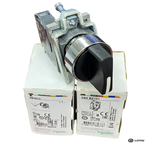 Xb4bd31 स्नाइडर <span class=keywords><strong>3</strong></span>-स्थिति चयनकर्ता पुश बटन 10a अधिकतम के साथ स्विच करें. स्टॉक में वर्तमान 1नो स्विच संयोजन - Product Image 1