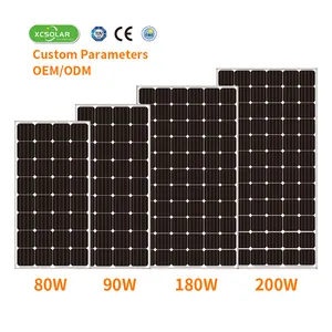 Fabrieksprijs Thuisgebruik 400W 550W 700W Zonnepanelen Halfcel Monokristallijn Zonnepaneel Leverancier, Zonne-Energie Producten //