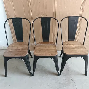 Manufactures Retro Vintage Garden Restaurant Chairs Furniture Dining Living Room Tolix Metal Industrial Chairs And Tables Sets