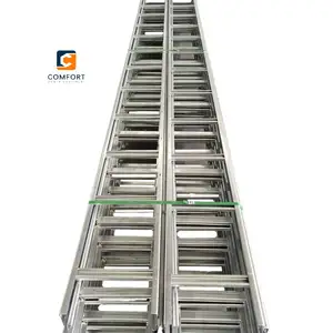 Aluminium Kabelgoot Ladder Hdg Roestvrijstalen Kabelgoot Brug Voor Fabrieksgebruik