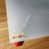 Film diffuseur en PVC de 0,05 mm d'épaisseur, très vendu, durable, transparent, résistant à l'humidité, souple, adhésif, taille personnalisée acceptée