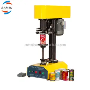 CANS Semi-automatic Paper Cup Sealing Machine Semi-automatic Electric Plastic Glass Bottle Cans Automatic Semi-automatic Capsule