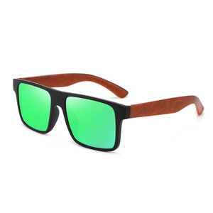 Lunettes de soleil surdimensionnées polarisées avec film bleu UV400, monture en PC, unisexe - Product Image 5