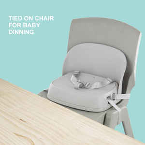 Siège d'appoint pliable sûr pour bébé pour les voyages avec harnais <span class=keywords><strong>de</strong></span> sécurité à 3 points et conception peu encombrante - Product Image 5