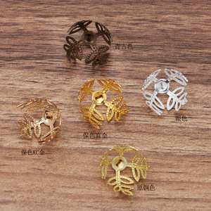 Peça de Flor de Cobre 4 Cores 16mm Receptáculo Suspenso (08780) - Product Image 1