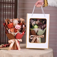 Coffret Cadeau de Roses Éternelles de Luxe : Cadeau Saint-Valentin 2026, Décoration de Mariage et Magnifique Décoration Murale, Ensemble Exquis pour Femme