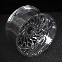 Jantes de camion sur mesure 22x12 24x12 26x16 26x12 22x14 24x12 24x14 26x14 8x170 8x180 8x6.5 6x5.5 en alliage d'aluminium forgé