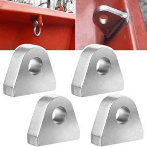 Soportes de enganche de acero Getitall de 1 pulgada de grosor, color plateado espejo, paquete de 2 o 4 unidades, para accesorios de remolque - Product Image 4