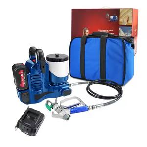 Pulvérisateur sans air portable de haute qualité 1200 ml à piles <span class=keywords><strong>pour</strong></span> peinture de <span class=keywords><strong>plafond</strong></span> et de mur, bricolage 2024 - Product Image 2