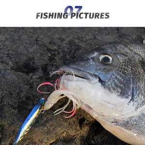 Señuelo de Pesca Luminoso Inchiku Tenya <span class=keywords><strong>Madai</strong></span> Jig Kabura de 40g-200g para Agua Salada, para Marlin, Pargo, Mero, Pulpo, Señuelo Metálico con Forma de Falda - Product Image 3