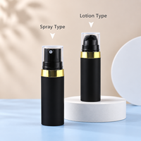 Flacon pompe airless sous vide en plastique PP rechargeable pour voyage, 5ml, 10ml, 15ml, 30ml, pour emballage cosmétique, parfum et soins de la peau
