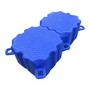 Goedkope Prijs Water Boot Hdpe Modulaire Plastic Drijvende Dock Cubes Ponton Brug Opblaasbare Amusement Platform Jet Ski Dock