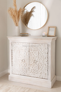 ตู้เก็บของตู้ไม้เนื้อแข็งทำจากไม้เนื้อแข็งงานแกะสลักที่น่ารักบ้านโรงแรมห้องครัวยุโรป - Product Image 5