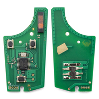Nouvel arrivage : Clés de voiture pliables 3 boutons 433 MHz avec puce 7946, télécommandes de remplacement pour Vectra C