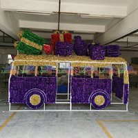 Autobús Luminoso Decorativo LED para Exteriores, Motivo 3D, para Festivales, Venta al Por Mayor