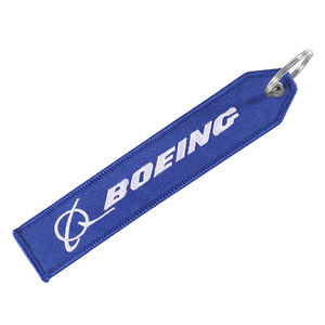 BOEING of AIRBUS Verwijder voor de vlucht OEM sleutelhanger veiligheidsborduurwerk piloot sleutelring ketting voor luchtvaartgeschenken bagagelabel - Product Image 1