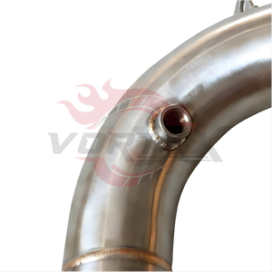 Tubo de Escape de Alto Flujo Vortex de 3 Pulgadas para Mercedes-Benz AMG W205 C63 4.0L, Acero Inoxidable 304, Pulido Espejo, Alto Rendimiento - Product Image 4