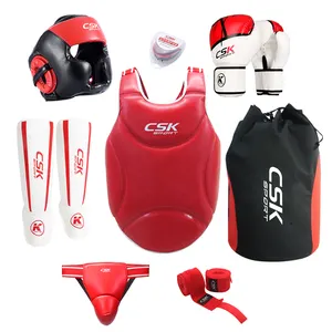 China Professional Boxing Equipment Supplier Sale OEM ODM 8-piece Combat Boxing Kit Set For Children Boys