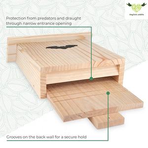 Boîte de chauve-souris en silicone naturel, au modèle NABU - Product Image 5