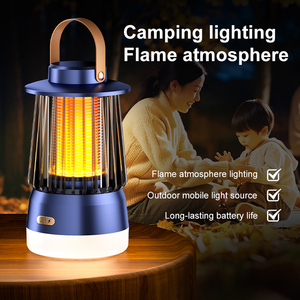 Lampe anti-moustiques sans fil, lampe électrique à choc électrique pour <span class=keywords><strong>tuer</strong></span> les moustiques, hôtel, ferme, lieu public, lampe anti-insectes à choc électrique - Product Image 5