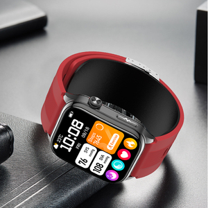 Reloj Inteligente S101 Health <span class=keywords><strong>ECG</strong></span> con Bomba de Aire, Pantalla Táctil AMOLED de 2.06 Pulgadas, Llamada de Emergencia SOS, Reloj con NFC, Monitor de Actividad Física - Product Image 5
