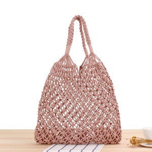 Borsa a Tracolla Artigianale in Paglia Intrecciata Stile Giapponese, Ecologica e Portatile per Donne, Ideale per Spiaggia e Viaggi Estivi - Product Image 5