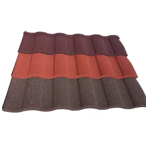 Ev için İspanyol renk çelik alüminyum kum çatı kiremitleri asfalt Shingle Panel kiremit fiyatları