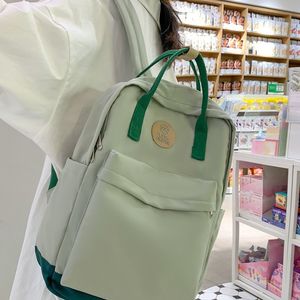 2025 Style japonais <span class=keywords><strong>cartable</strong></span> décontracté pour femmes Junior lycée grande capacité sac à main nouvelle école sac à dos pour les femmes <span class=keywords><strong>travail</strong></span> - Product Image 4