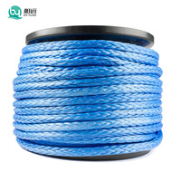 Cordage en UHMWPE haute résistance 8/12 brins 4mm 8mm 12mm 20mm, Corde de remorquage tressée creuse HMPE, Corde d'amarrage marine, Fabricant
