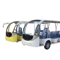 Navette de bus touristique électrique de luxe 72V nouveau modèle 14 ensembles pour une utilisation en voiture de tourisme