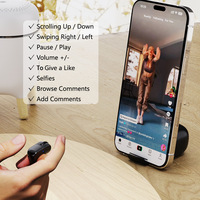 Produk baru 2025 model terbaru mouse ring nirkabel 2.4G mouse komputer optik mini