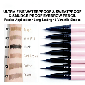 OEM ODM Clean Beauty Private Label 3D Natural Long Lasting Microblading Dupe Professional Beauty Eyebrow Pen Liquid Waterproof - Product Image 1
