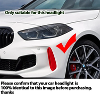 Feux de jour (DRL) Liwiny Angel Eyes jaunes pour BMW Série 1 et 2 (F40, F44) 2019-2023 – Puce de modification de couleur pour phares de voiture