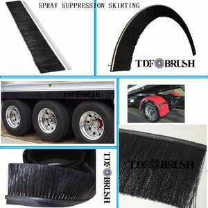 <span class=keywords><strong>Cepillo</strong></span> <span class=keywords><strong>Flexible</strong></span> de Tira Larga con Respaldo de Plástico TDF, Cerdas de Nailon PP para Limpieza de Ruedas - Product Image 3