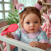 Poupée Bébé Reborn en Silicone Babeside Daisy 50cm, Réaliste