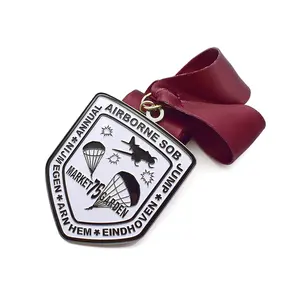 Parachute Zinc Alloy Free Custom Metal Crafts Honor Medals And Trophies Medals