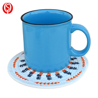 Tasse à café imprimée de haute qualité en gros tasse en céramique de luxe à bas prix