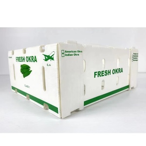 Có thể gập lại sóng PP lưu trữ doanh thu hộp cho Trái Cây Rau làm bằng bền coroplast nhựa Poly Hollow tấm tổ ong - Product Image 6