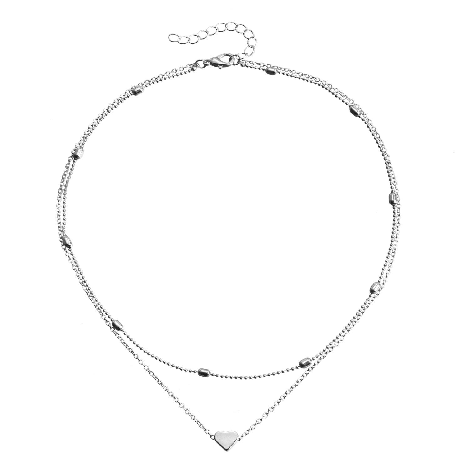 หัวเข็มขัดเดี่ยวสีเงิน