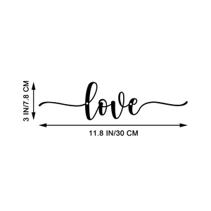 Tenture <span class=keywords><strong>murale</strong></span> en métal noir pour la Saint Valentin Décoration de bureau Objets décoratifs - Product Image 4