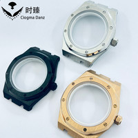 Direkt vom Hersteller: 41mm NH Uhrengehäuse für NH34 NH35 NH36 NH38 NH39 NH70 Uhrwerke, Saphirglas, Silber, Schwarz, Roségold, Modifiziert, Großhandel