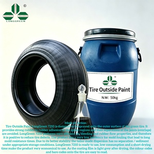 Peinture pour pneus extérieurs à base d'eau de qualité supérieure, <span class=keywords><strong>agent</strong></span> chimique liquide noir, directement de l'usine chinoise - Product Image 1