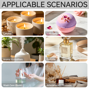 Huiles Essentielles de Fleurs Séchées Pures de Notre Marque, Soins Corporels Complet pour Massage et Soin de la Peau, Éclaircissant et Rafraîchissant - Product Image 6
