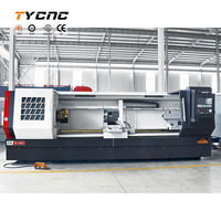 Torno CNC de Metal CK6180, Máquina de Bancada Plana de Alta Resistencia de 3000 mm, Torno CNC para Metal