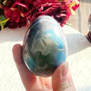 Cristales Naturales de Alta Calidad al por Mayor, Artesanías de Cristal de Trolleita, Huevo/Pilar/Luna de Cristal para Decoración del Hogar y Equilibrio Energético - Product Image 2