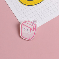 Produsen Pin Akrilik Kustom Pin Akrilik Glitter Transparan Lencana Pin Akrilik Bentuk Kustom Kartun Lucu Anime Kpop Gantungan Rantai Akrilik
