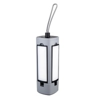 Nouveau extérieur trois feuilles Flip Portable lampe de poche suspendue pliable maison tenttélescopique Rechargeable lumière LED Camping lanterne